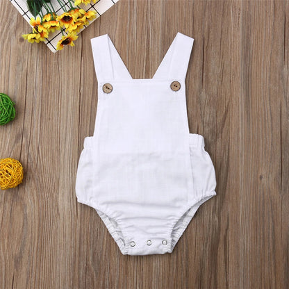 Wholesale Baby Romper Newborn Baby Girl Boy Summer Clothes Casual Baby Sleeveless Jumpsuits Toddler Playsuit One piece