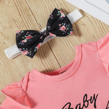 Baby Girl Clothes Stuff Newborn Infant Summer Cute Outfit 0-24 Months