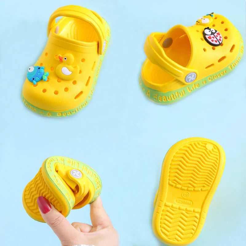 Summer Baby Shoes Sandals for Girls Boy Mules Baby Girl Shoes Cartoon Sandal Infantil for Boy Children's Garden Shoes